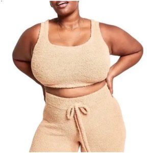 Nina Parker Womens Scoop Neck Cozy Casual Bralette Size 0X